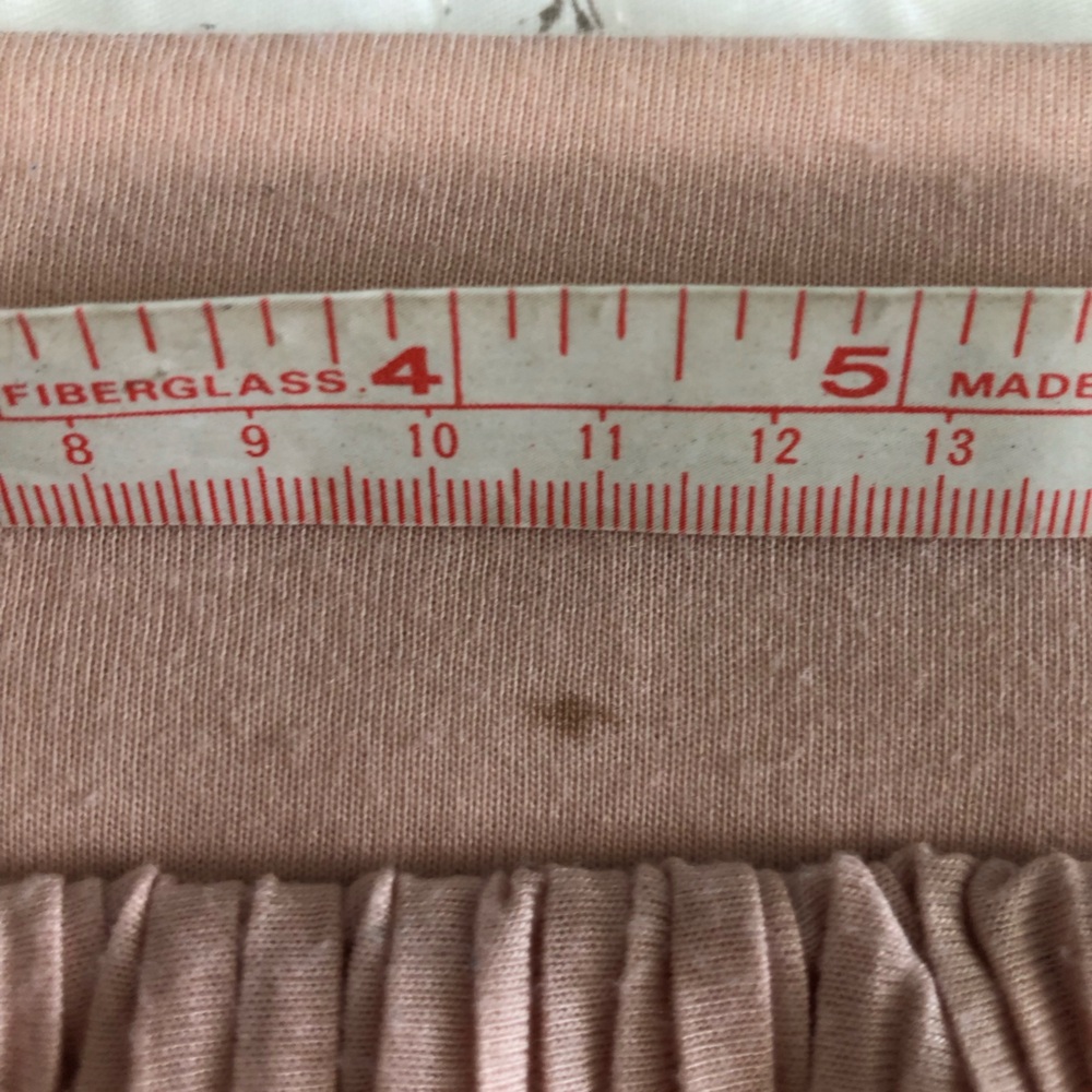 Pretty Ballet Pink Pleated Skirt Torrid Size 0 - Picture 8 of 9